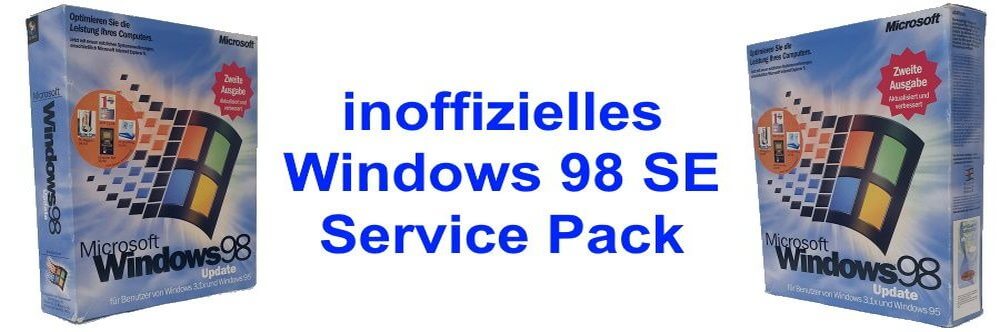 inoffizielles Windows 98 SE Service Pack