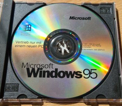 Häufige Fehler bei Installation von Windows 95 (OSR 2) mit Bootdiskette