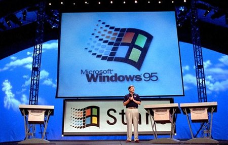 Was war so besonders an Windows 95 und warum hat Windows 96 den deutschen Verkaufsstart gebremst?