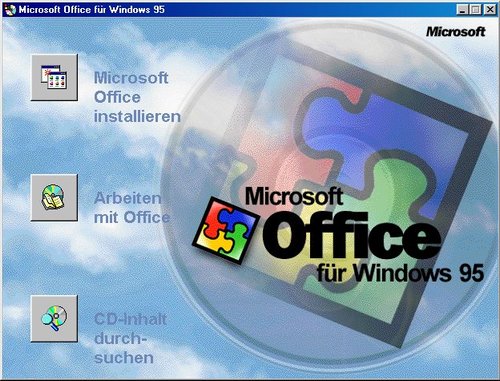 Office 95 / 97 Update(!) Version direkt mit selbst erstellten CD-Key installieren - auch unter Windows 10 & 11