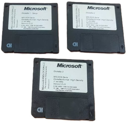 Erstellen einer bootfähigen MS-DOS Partition auf einer CF- oder SD-Karte