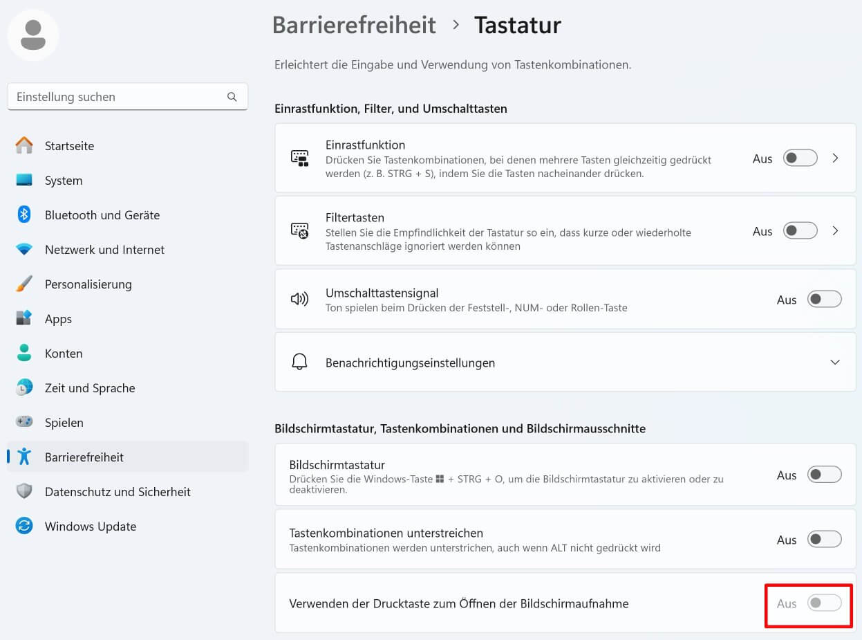 drucktaste-windows-11